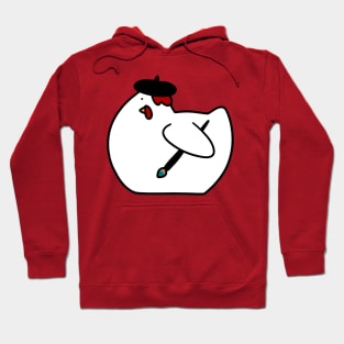 Artist Hen Hoodie